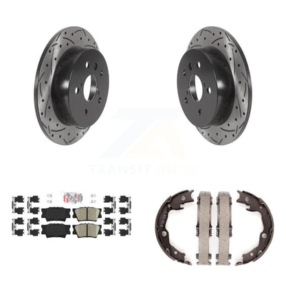 Coated Disc Rotors and Ceramic Brake Pads Kit-KDA-103389 - Kit.bestparts.ca