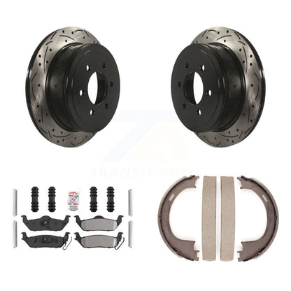 Coated Disc Rotors and Semi-Metallic Brake Pads Kit-KDA-103420 - Kit.bestparts.ca