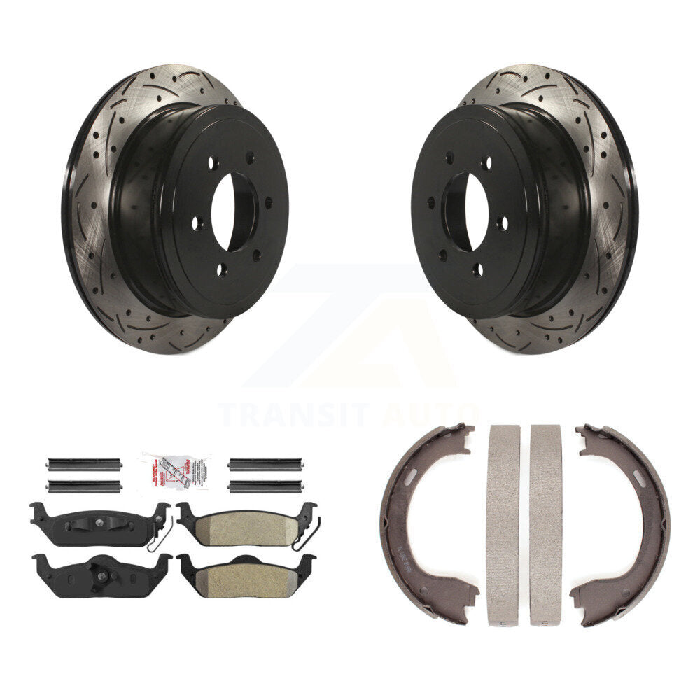 Coated Disc Rotors and Semi-Metallic Brake Pads Kit-KDA-103423 - Kit.bestparts.ca Kit.bestparts.ca