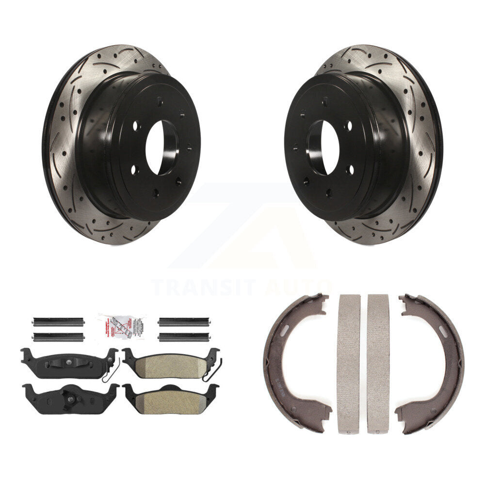 Coated Disc Rotors and Semi-Metallic Brake Pads Kit-KDA-103425 - Kit.bestparts.ca Kit.bestparts.ca