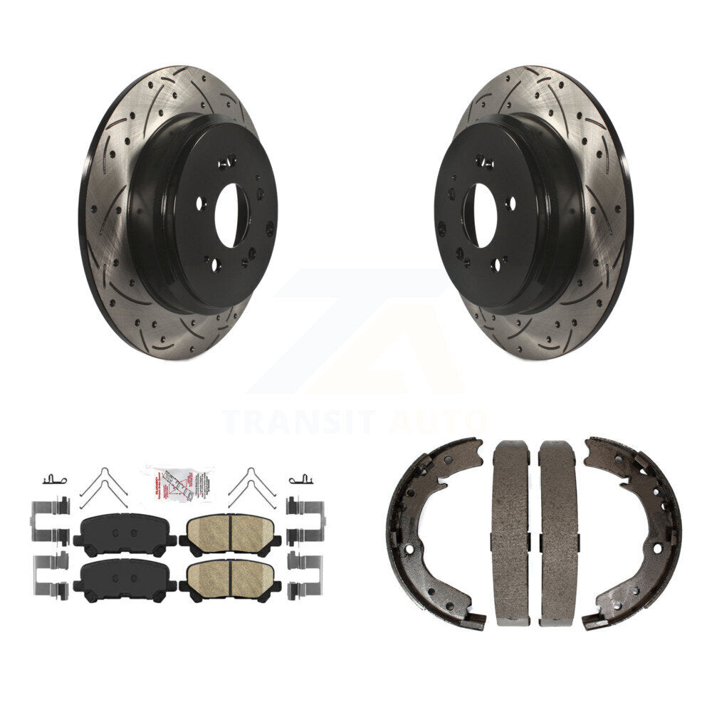 Coated Disc Rotors and Ceramic Brake Pads Kit-KDA-103434 - Kit.bestparts.ca Kit.bestparts.ca