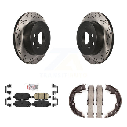 Coated Disc Rotors and Ceramic Brake Pads Kit-KDA-103488 - Kit.bestparts.ca