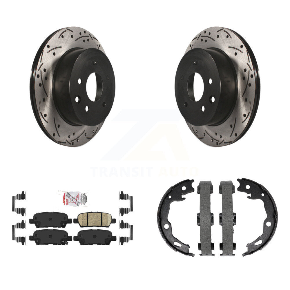 coated disc rotors and ceramic brake pads-kda-103492 - Kit.bestparts.ca