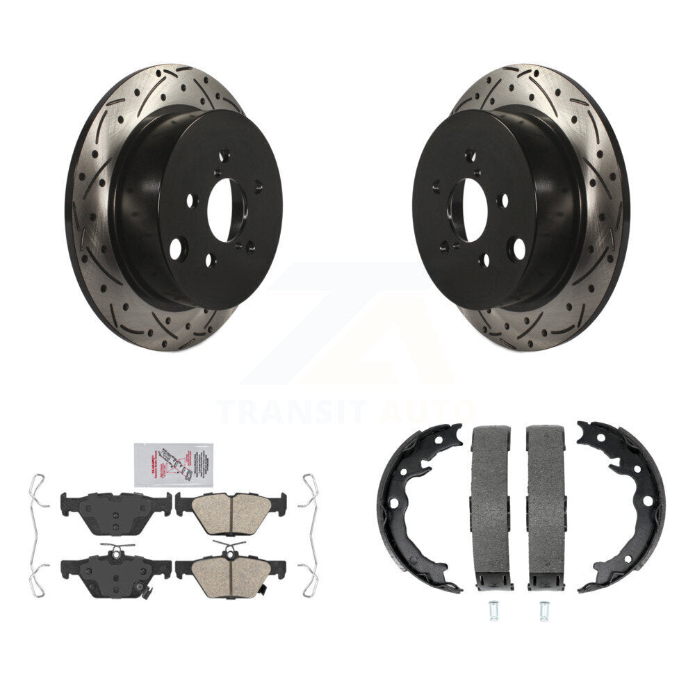 Coated Disc Rotors and Ceramic Brake Pads Kit-KDA-103508 - Kit.bestparts.ca