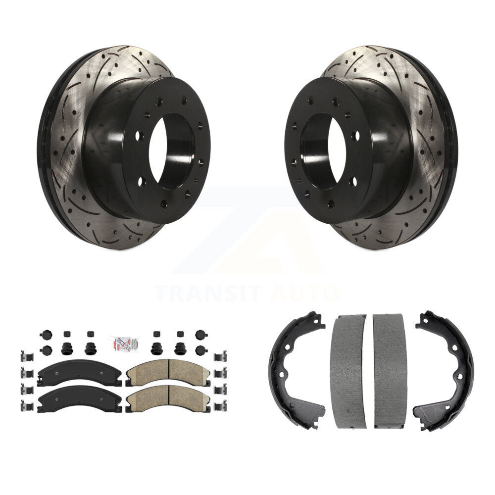 Coated Disc Rotors and Ceramic Brake Pads Kit-KDA-103513 - Kit.bestparts.ca Kit.bestparts.ca