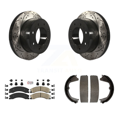 Coated Disc Rotors and Ceramic Brake Pads Kit-KDA-103516 - Kit.bestparts.ca