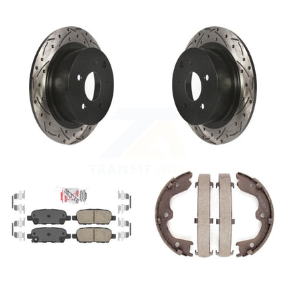 Coated Disc Rotors and Ceramic Brake Pads Kit-KDA-103538 - Kit.bestparts.ca