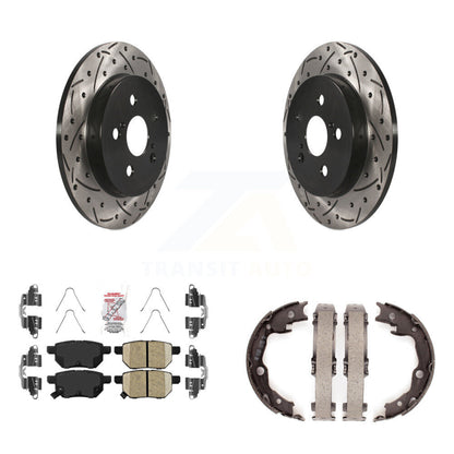 Coated Disc Rotors and Ceramic Brake Pads Kit-KDA-103539 - Kit.bestparts.ca