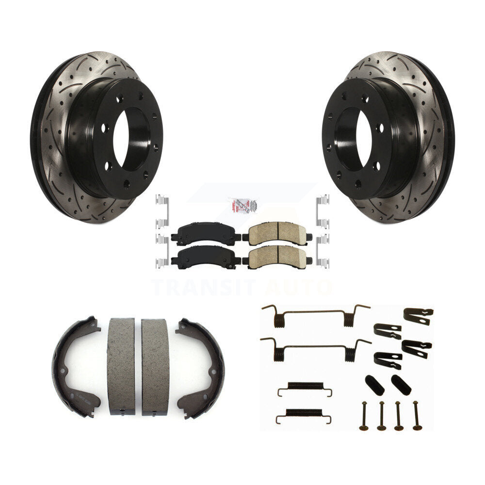 coated disc rotors and ceramic brake pads-kda-103552 - Kit.bestparts.ca
