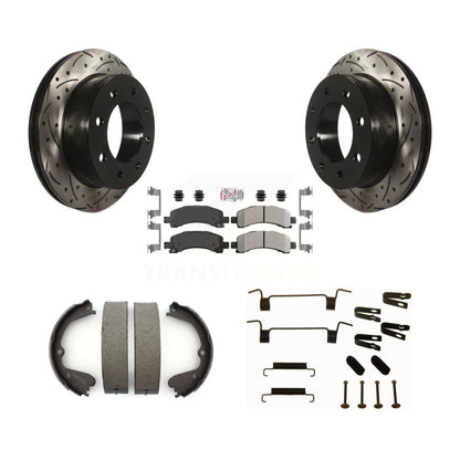 coated disc rotors and semi metallic brake pads-kda-103553 - Kit.bestparts.ca