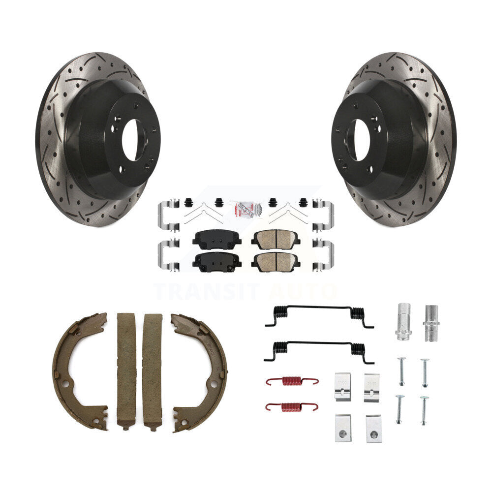 Coated Disc Rotors and Ceramic Brake Pads Kit-KDA-103566 - Kit.bestparts.ca Kit.bestparts.ca