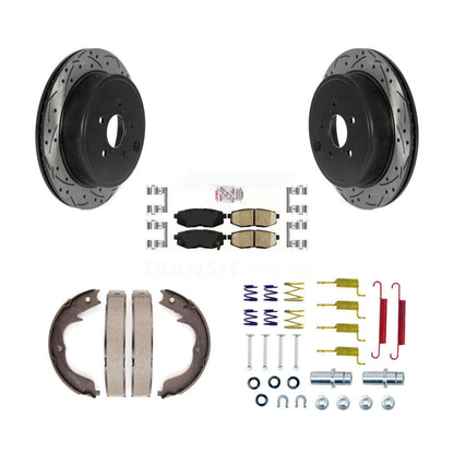 Coated Disc Rotors and Ceramic Brake Pads Kit-KDA-103578 - Kit.bestparts.ca