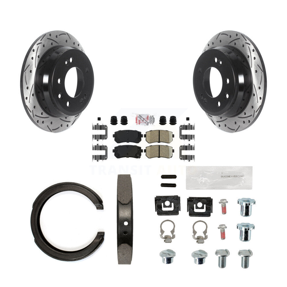Coated Disc Rotors and Ceramic Brake Pads Kit-KDA-103588 - Kit.bestparts.ca Kit.bestparts.ca
