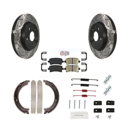 Coated Disc Rotors and Ceramic Brake Pads Kit-KDA-103610 - Kit.bestparts.ca