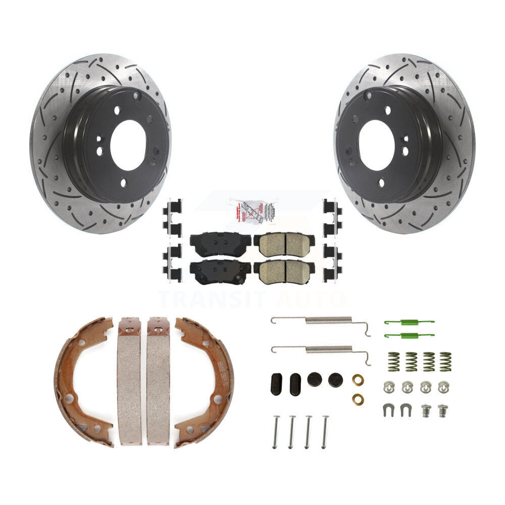 Coated Disc Rotors and Ceramic Brake Pads Kit-KDA-103639 - Kit.bestparts.ca Kit.bestparts.ca