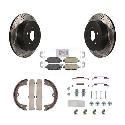 Coated Disc Rotors and Ceramic Brake Pads Kit-KDA-103662 - Kit.bestparts.ca