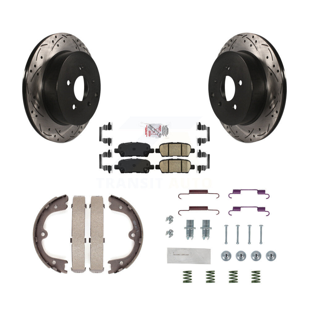 Coated Disc Rotors and Ceramic Brake Pads Kit-KDA-103671 - Kit.bestparts.ca Kit.bestparts.ca