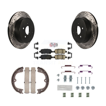 Coated Disc Rotors and Ceramic Brake Pads Kit-KDA-103671 - Kit.bestparts.ca