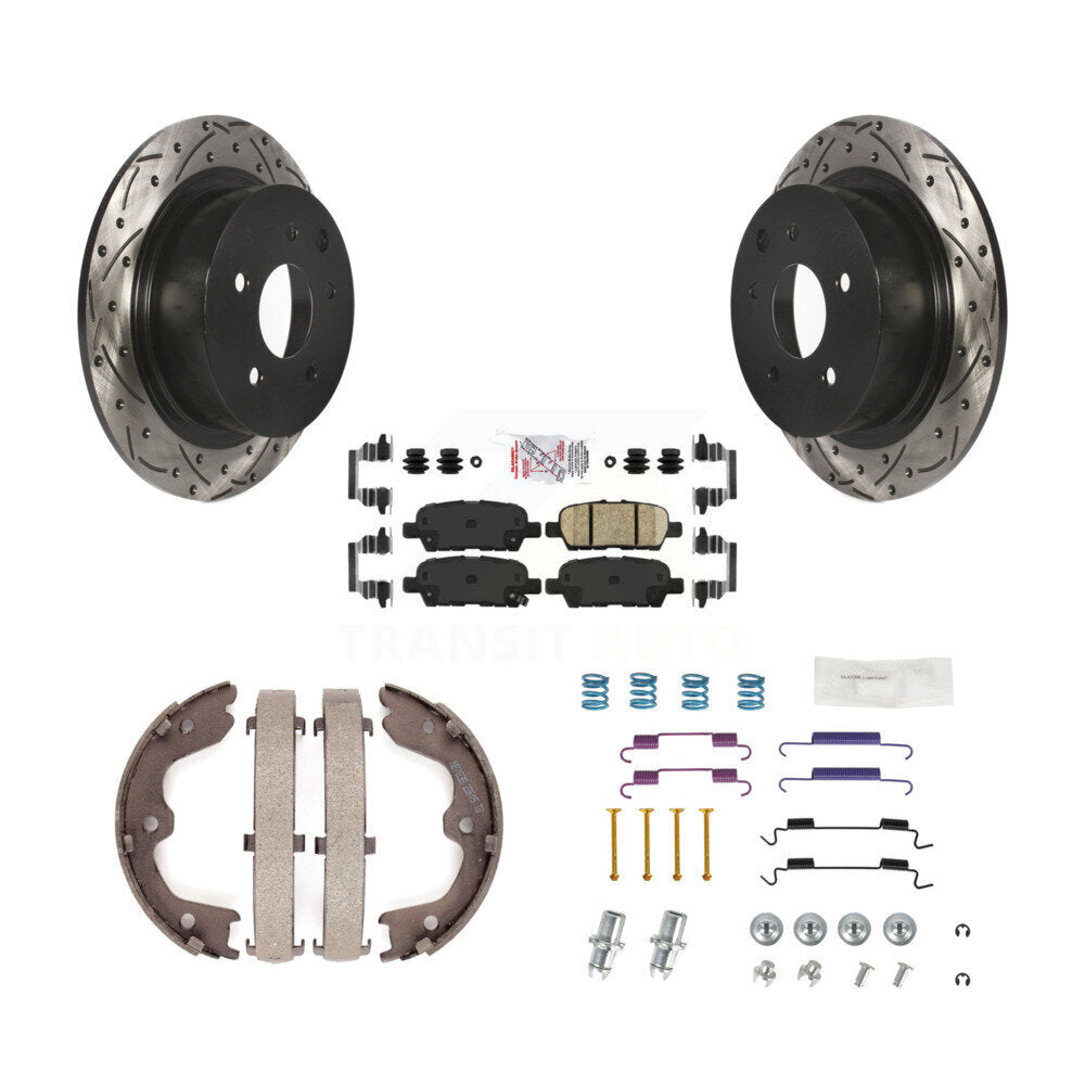 Coated Disc Rotors and Ceramic Brake Pads Kit-KDA-103680 - Kit.bestparts.ca Kit.bestparts.ca