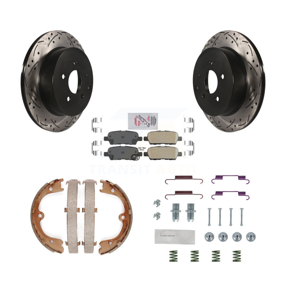 Coated Disc Rotors and Ceramic Brake Pads Kit-KDA-103694 - Kit.bestparts.ca Kit.bestparts.ca