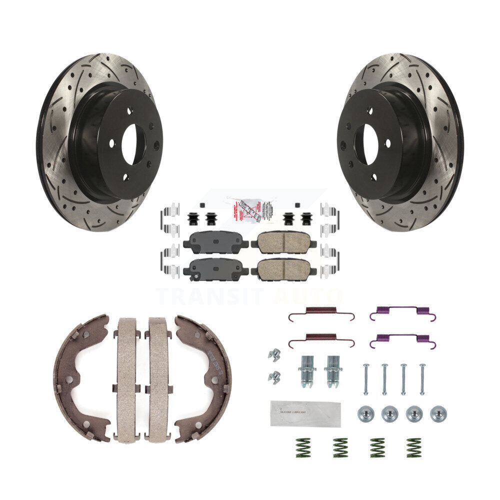 Coated Disc Rotors and Ceramic Brake Pads Kit-KDA-103697 - Kit.bestparts.ca Kit.bestparts.ca