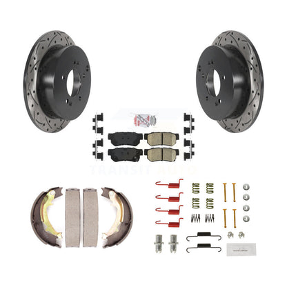 Coated Disc Rotors and Ceramic Brake Pads Kit-KDA-103702 - Kit.bestparts.ca