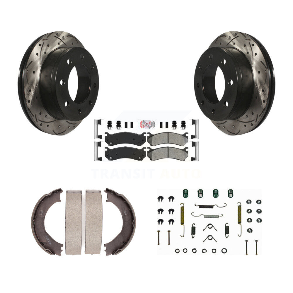Coated Disc Rotors and Semi-Metallic Brake Pads Kit-KDA-103706 - Kit.bestparts.ca Kit.bestparts.ca