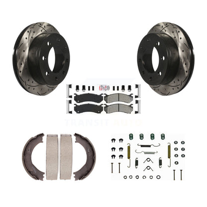 Coated Disc Rotors and Semi-Metallic Brake Pads Kit-KDA-103706 - Kit.bestparts.ca