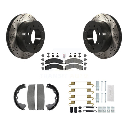 Coated Disc Rotors and Semi-Metallic Brake Pads Kit-KDA-103749 - Kit.bestparts.ca