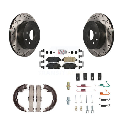 Coated Disc Rotors and Ceramic Brake Pads Kit-KDA-103753 - Kit.bestparts.ca