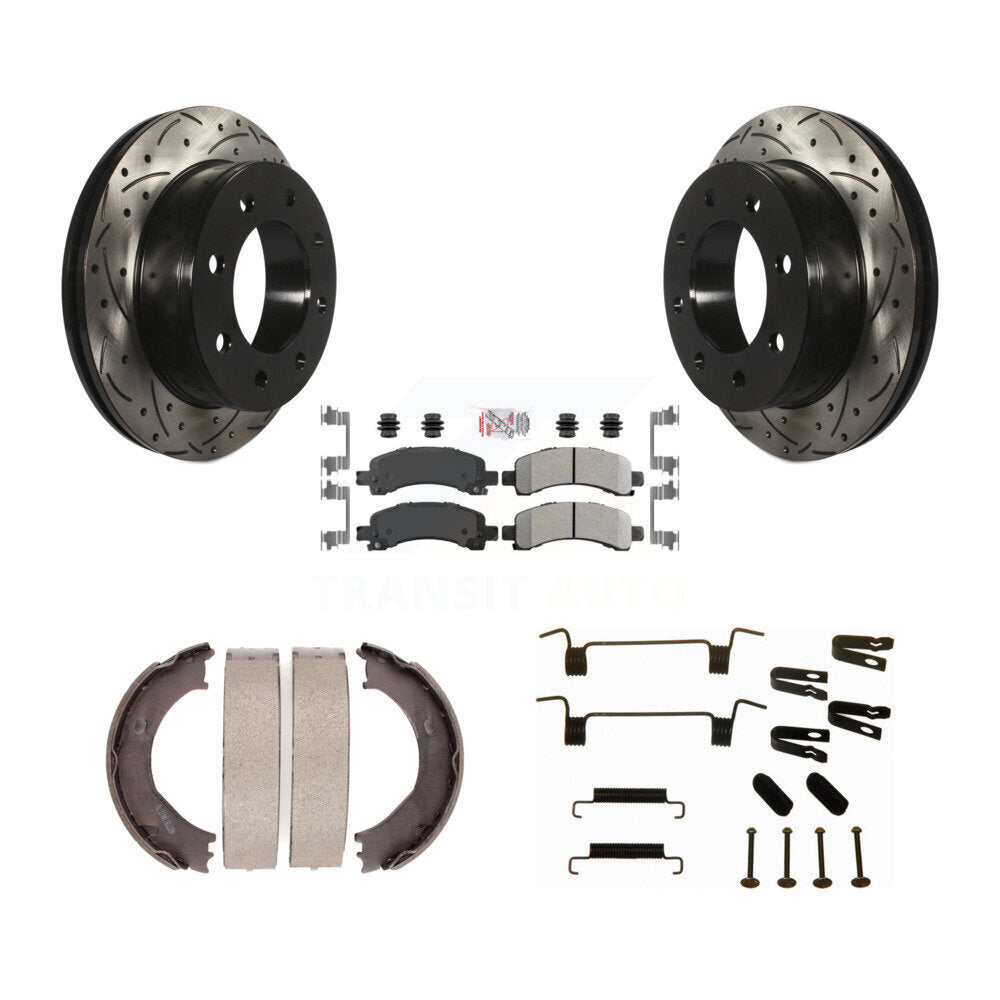 coated disc rotors and semi metallic brake pads-kda-103773 - Kit.bestparts.ca Kit.bestparts.ca