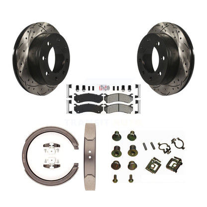 coated disc rotors and semi metallic brake pads-kda-103780 - Kit.bestparts.ca