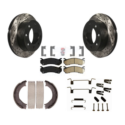 coated disc rotors and ceramic brake pads-kda-103781 - Kit.bestparts.ca