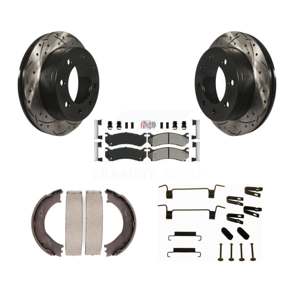 coated disc rotors and semi metallic brake pads-kda-103782 - Kit.bestparts.ca Kit.bestparts.ca