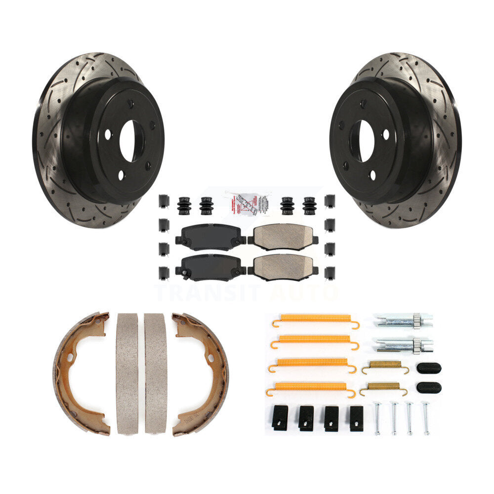 Coated Disc Rotors and Ceramic Brake Pads Kit-KDA-103818 - Kit.bestparts.ca Kit.bestparts.ca