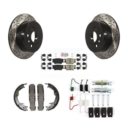 Coated Disc Rotors and Ceramic Brake Pads Kit-KDA-103820 - Kit.bestparts.ca