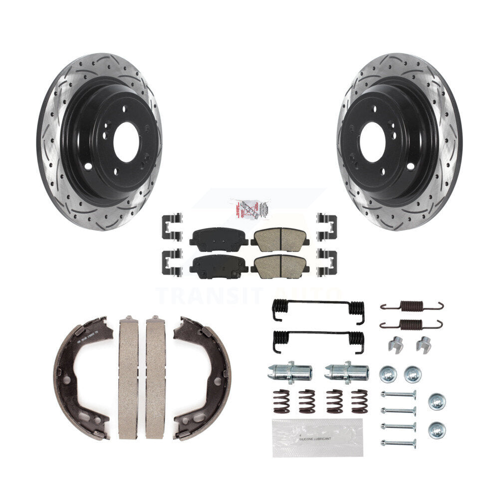 coated disc rotors and ceramic brake pads-kda-103828 - Kit.bestparts.ca