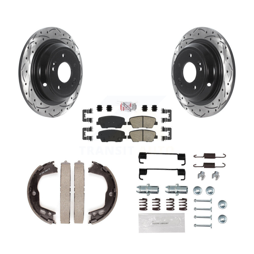 coated disc rotors and ceramic brake pads-kda-103829 - Kit.bestparts.ca