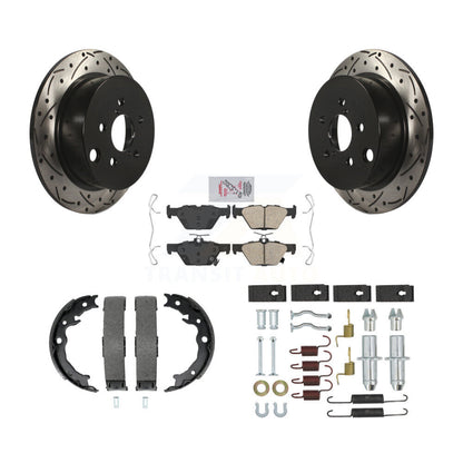 Coated Disc Rotors and Ceramic Brake Pads Kit-KDA-103835 - Kit.bestparts.ca