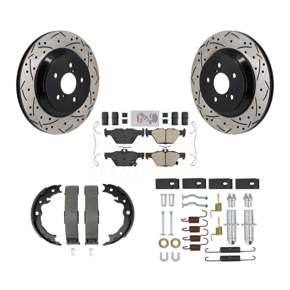 Disc Rotors and Ceramic Brake Pads Kit-KDA-103838 - Kit.bestparts.ca