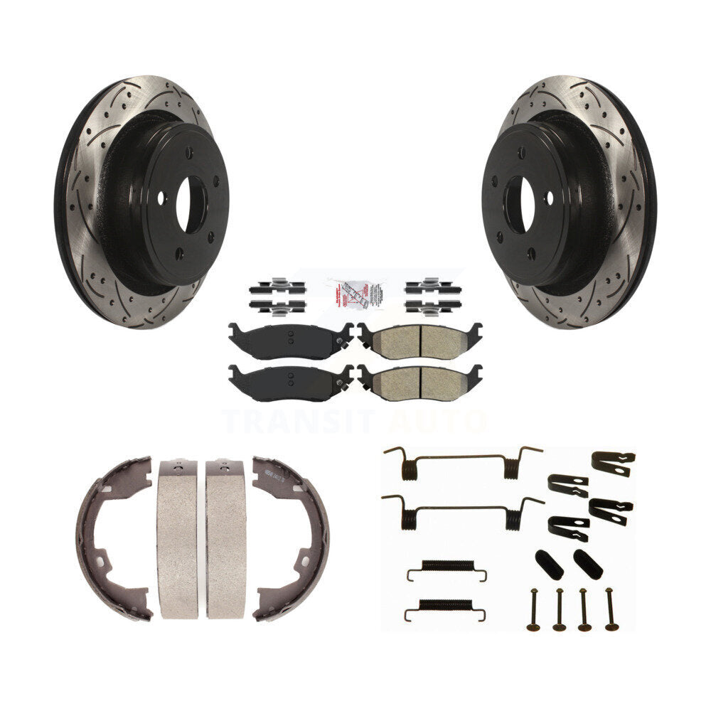 coated disc rotors and semi metallic brake pads-kda-103846 - Kit.bestparts.ca Kit.bestparts.ca