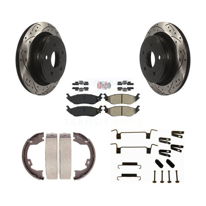 coated disc rotors and semi metallic brake pads-kda-103846 - Kit.bestparts.ca