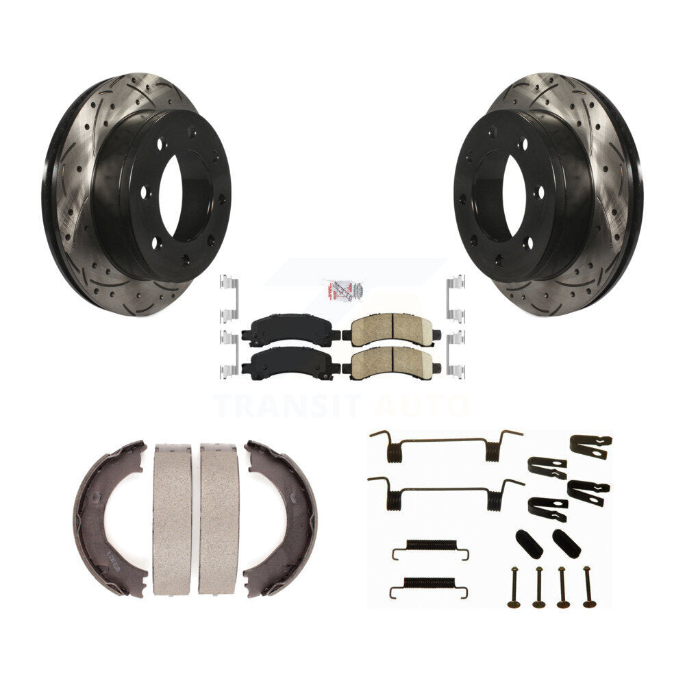 coated disc rotors and ceramic brake pads-kda-103857 - Kit.bestparts.ca