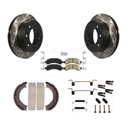 coated disc rotors and ceramic brake pads-kda-103857 - Kit.bestparts.ca
