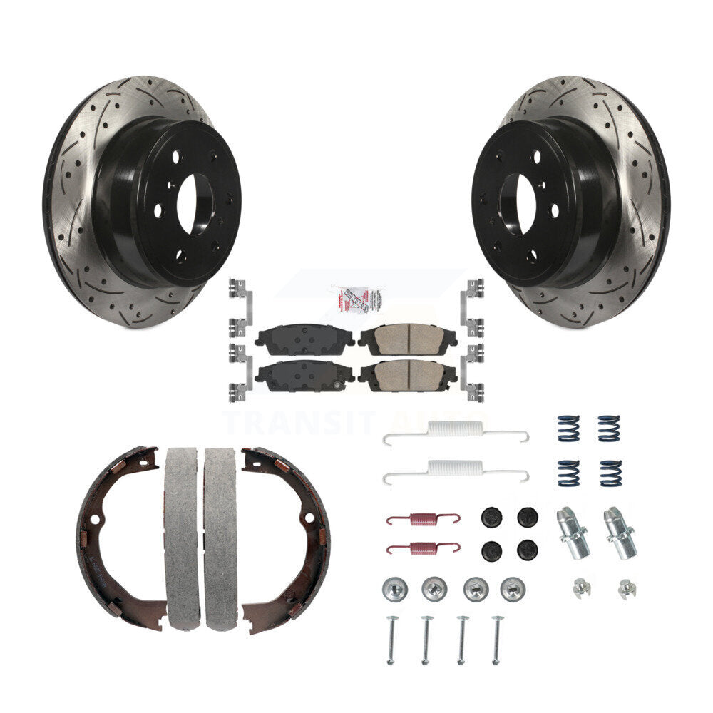 Coated Disc Rotors and Ceramic Brake Pads Kit-KDA-103871 - Kit.bestparts.ca Kit.bestparts.ca