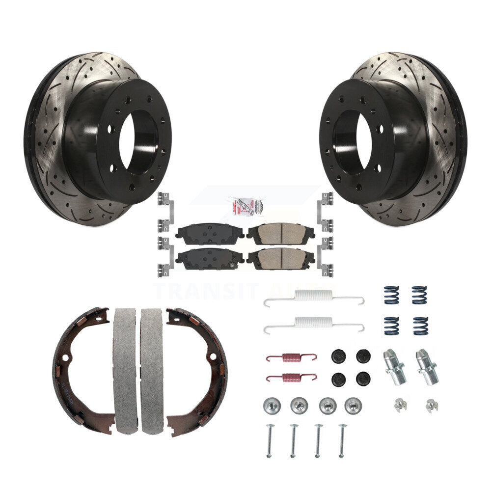 Coated Disc Rotors and Ceramic Brake Pads Kit-KDA-103874 - Kit.bestparts.ca Kit.bestparts.ca