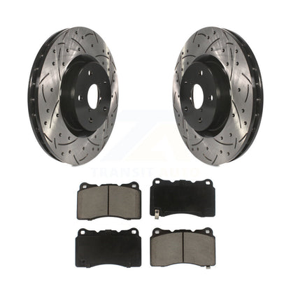 Coated Disc Rotors and Ceramic Brake Pads Kit-KDC-100008 - Kit.bestparts.ca