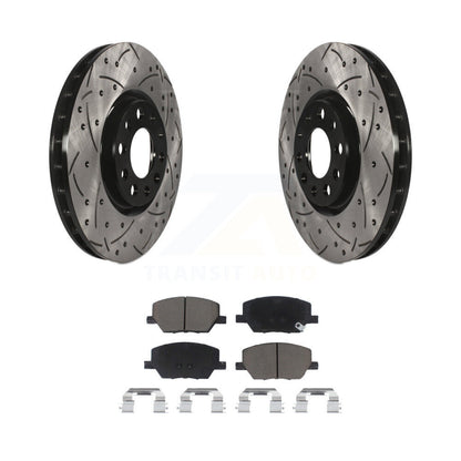 Coated Disc Rotors and Ceramic Brake Pads Kit-KDC-100021 - Kit.bestparts.ca