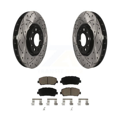 Coated Disc Rotors and Ceramic Brake Pads Kit-KDC-100022 - Kit.bestparts.ca