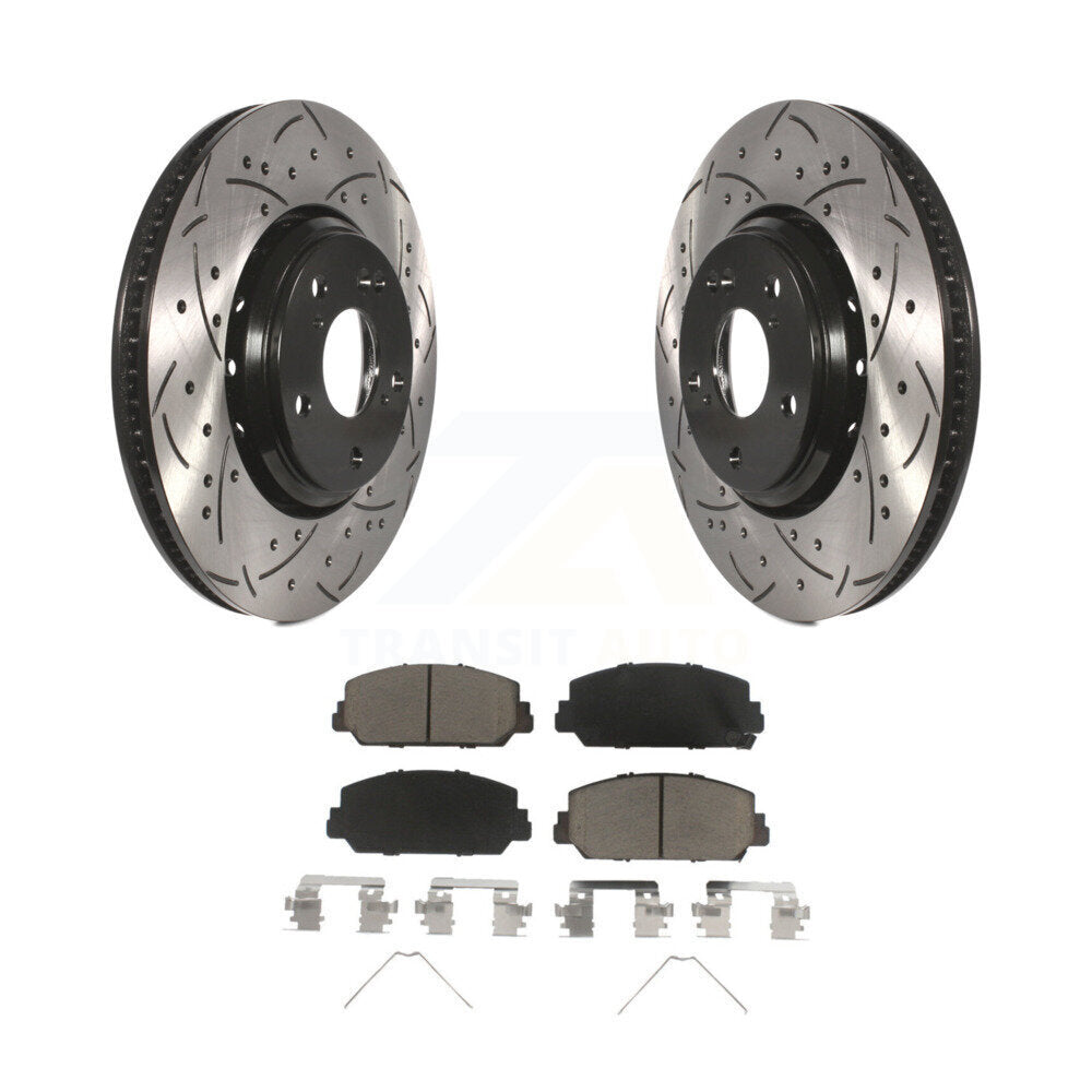 Coated Disc Rotors and Ceramic Brake Pads Kit-KDC-100026 - Kit.bestparts.ca Kit.bestparts.ca